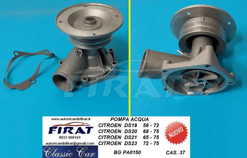 POMPA ACQUA CITROEN DS 19 - 20 - 21 - 23 (PA0150)